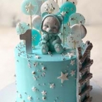 Winnie Gang Denver Colorado Aspin Custom Designer 1st Birthday Cake