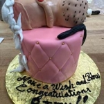 Houston-Texas-Bachelorette-Big-Boy-Fingers-Wrapped-on-Pink-Tiny-Cake